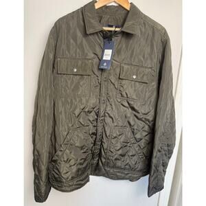 NWT Rainforest Men's Jacket Coat Quilted TOP Olive Green Size XXL MSRP $195